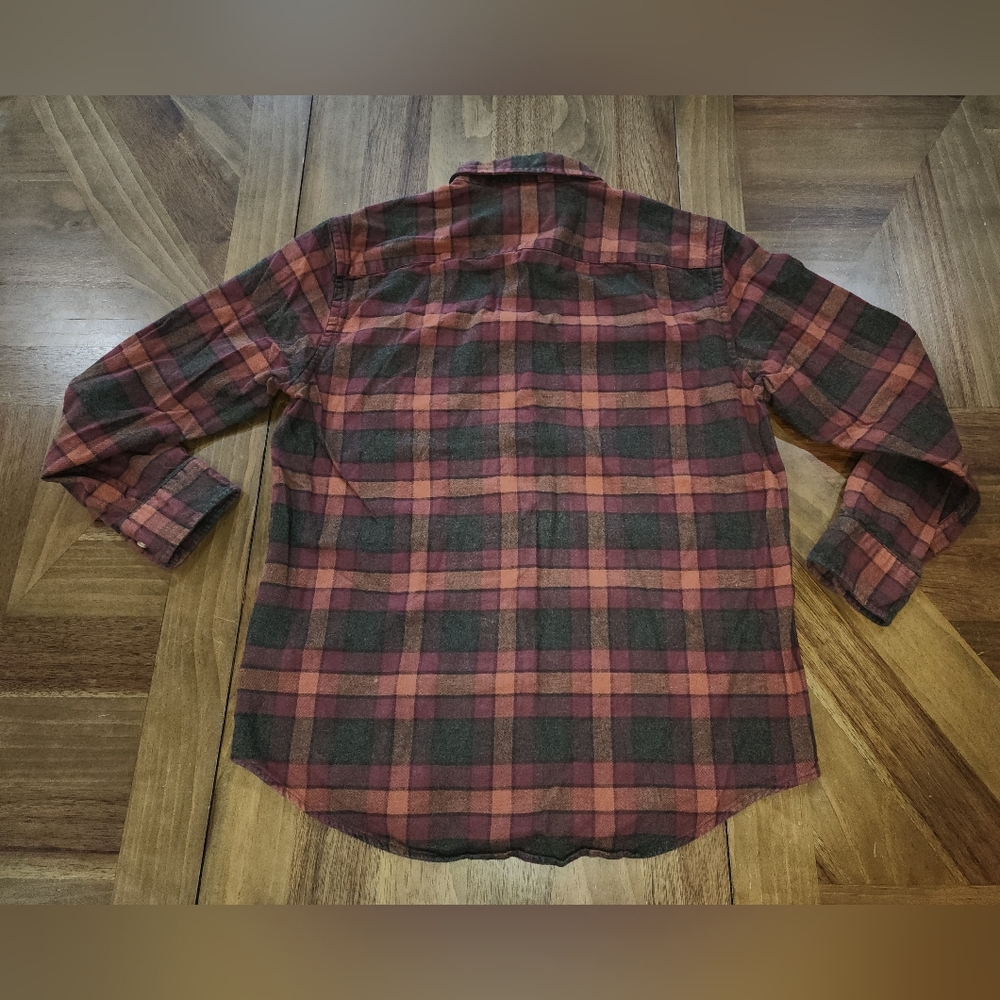 Pendleton Button Down Plaid Flannel Shirt Sz Medi… - image 5